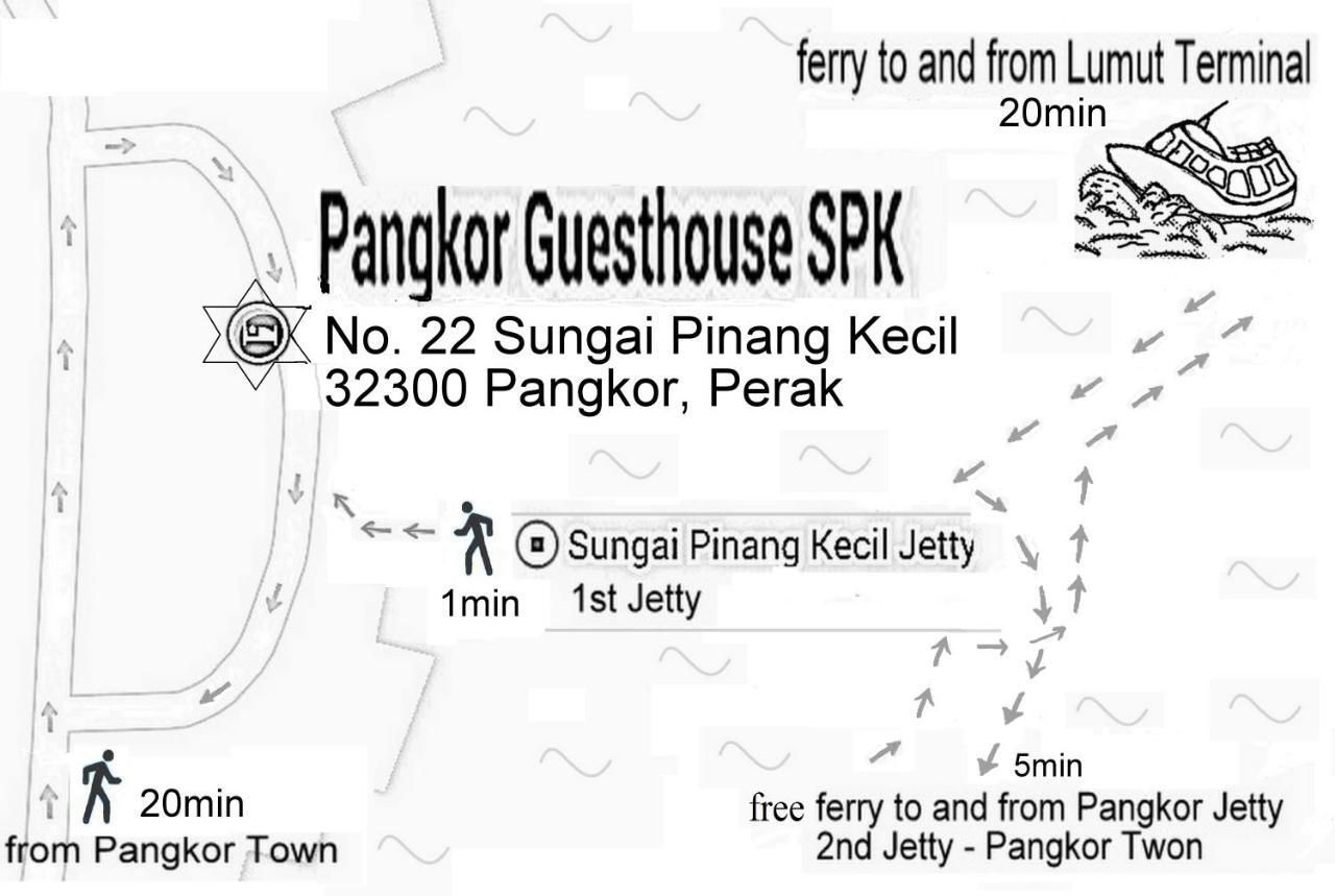 Pangkor Guesthouse Spk Kampong Sungai Udang Dış mekan fotoğraf